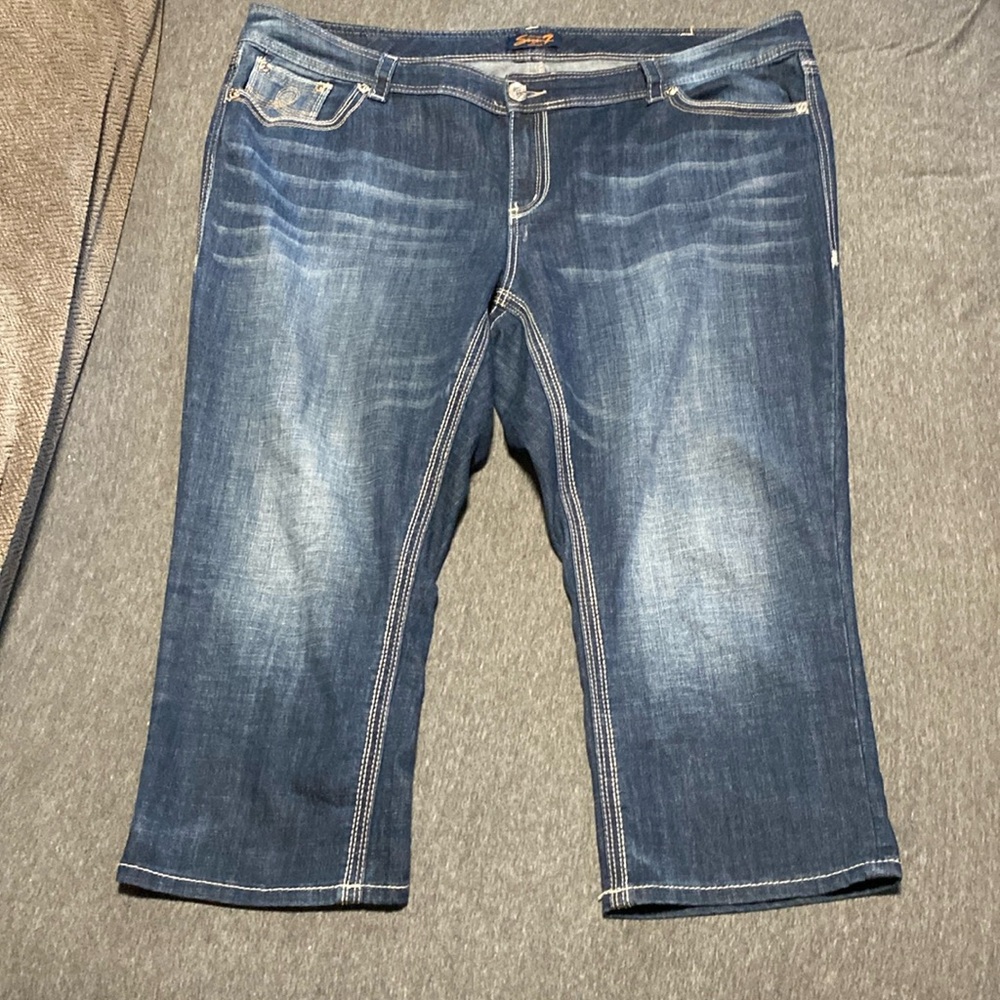 Seven7 cropped jeans